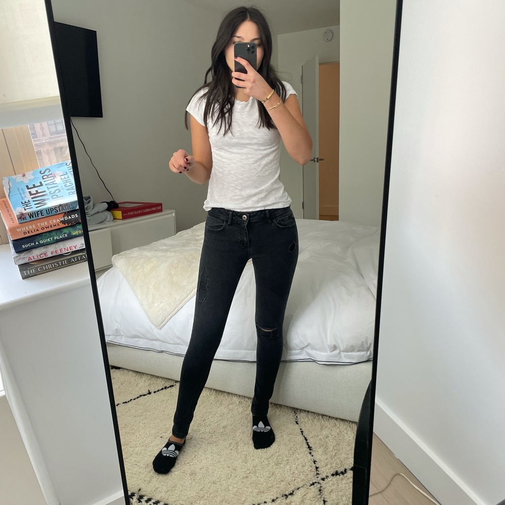 DL 1969 black jeans